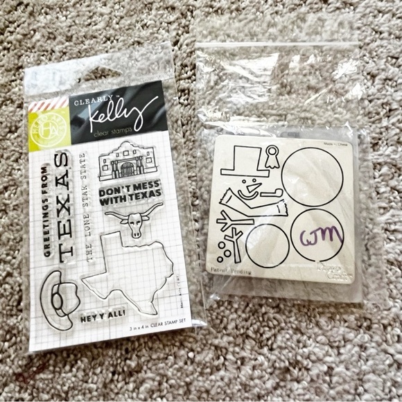 Lot of 32 Close To My Heart Acrylix Clear Stamps - Scrapbooking Cards Stamping - Picture 13 of 13